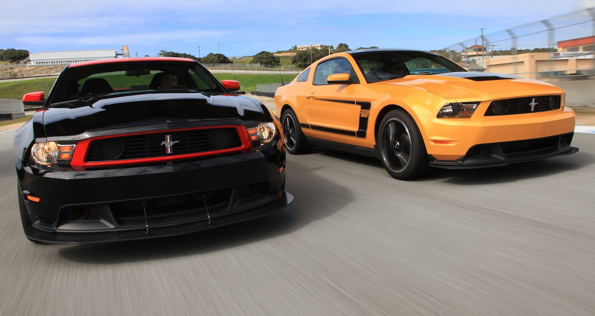 Yellow Blaze 2012 Mustang Boss 302 Coupe