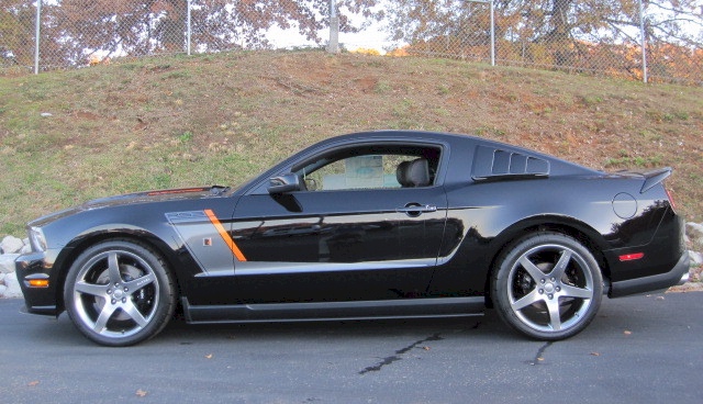 Black 2012 Mustang Roush Hyper Series