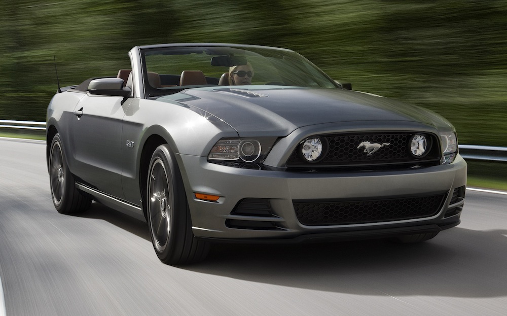 Ingot Silver 2013 Mustang GT Convertible