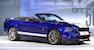 Deep Impact Blue 2013 Mustang SVT Shelby GT500 Convertible