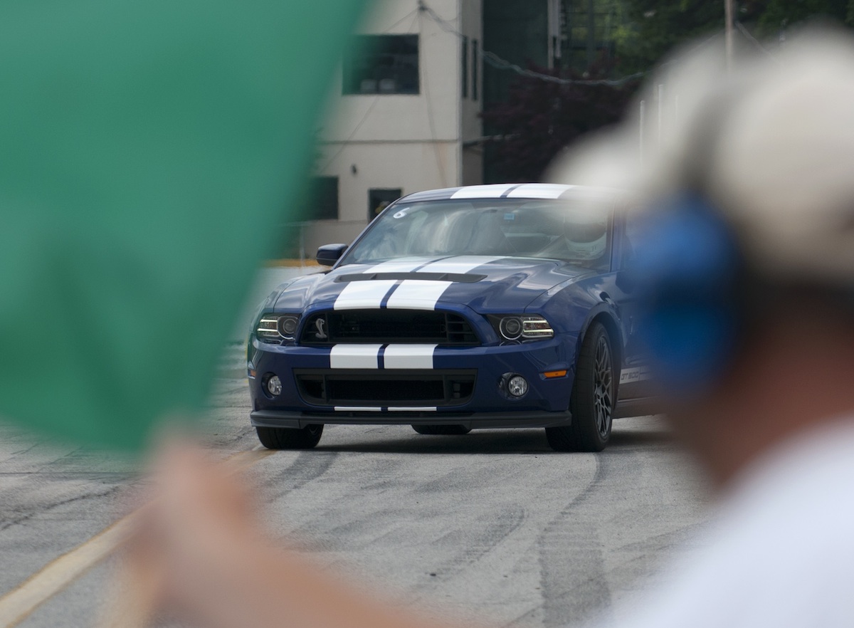 Deep Impact Blue 2013 Shelby GT500