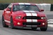 Race Red 2013 Shelby GT500 Mustang coupe
