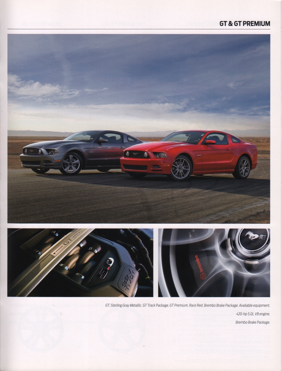 2014 Mustang GT & GT Premium