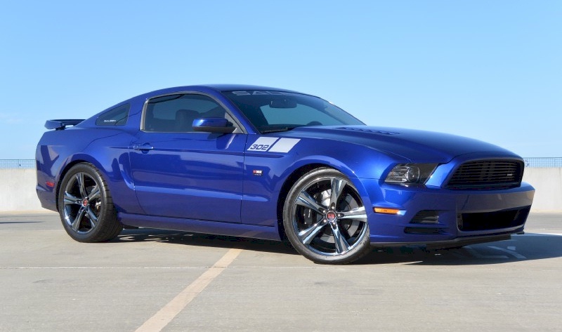 Deep Impact Blue 2014 Mustang Saleen