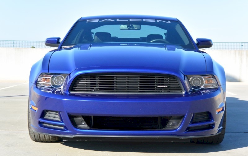 Deep Impact Blue 2014 Mustang Saleen