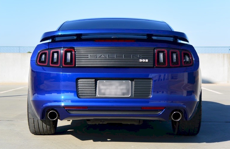 Deep Impact Blue 2014 Mustang Saleen