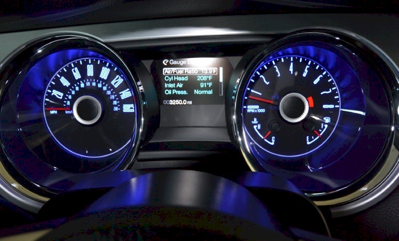2014 Mustang Saleen Gauges