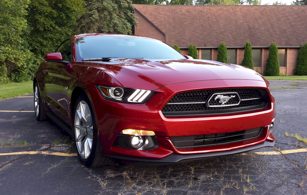 Ruby Red 2015 Mustang GT