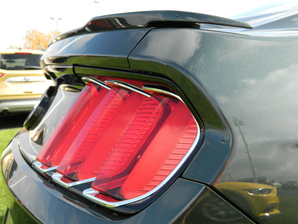 taillights and spoiler