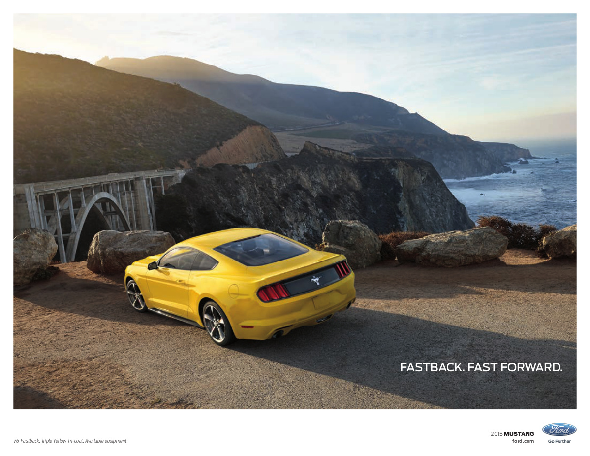 Triple Yellow 2015 Mustang V6