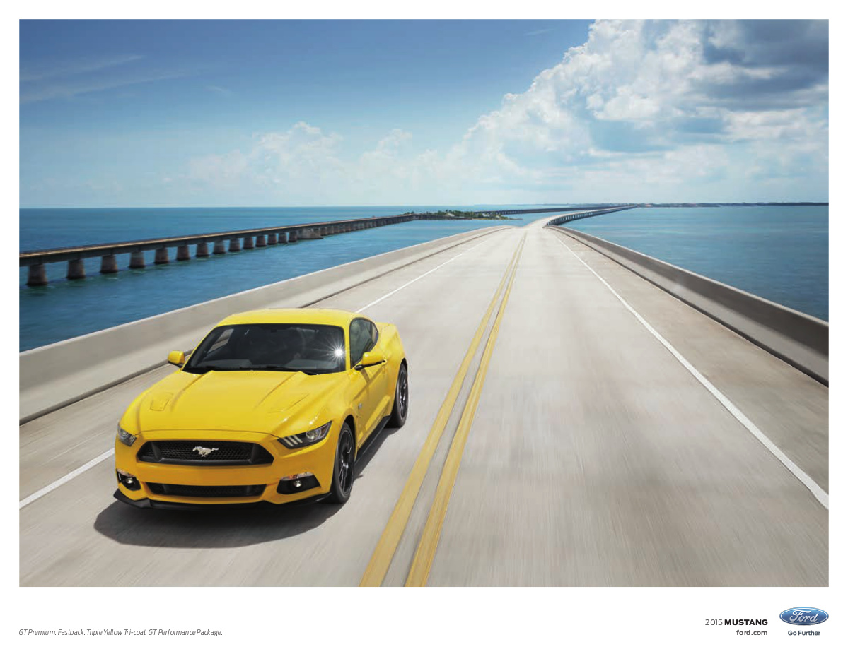 Triple Yellow 2015 Mustang GT