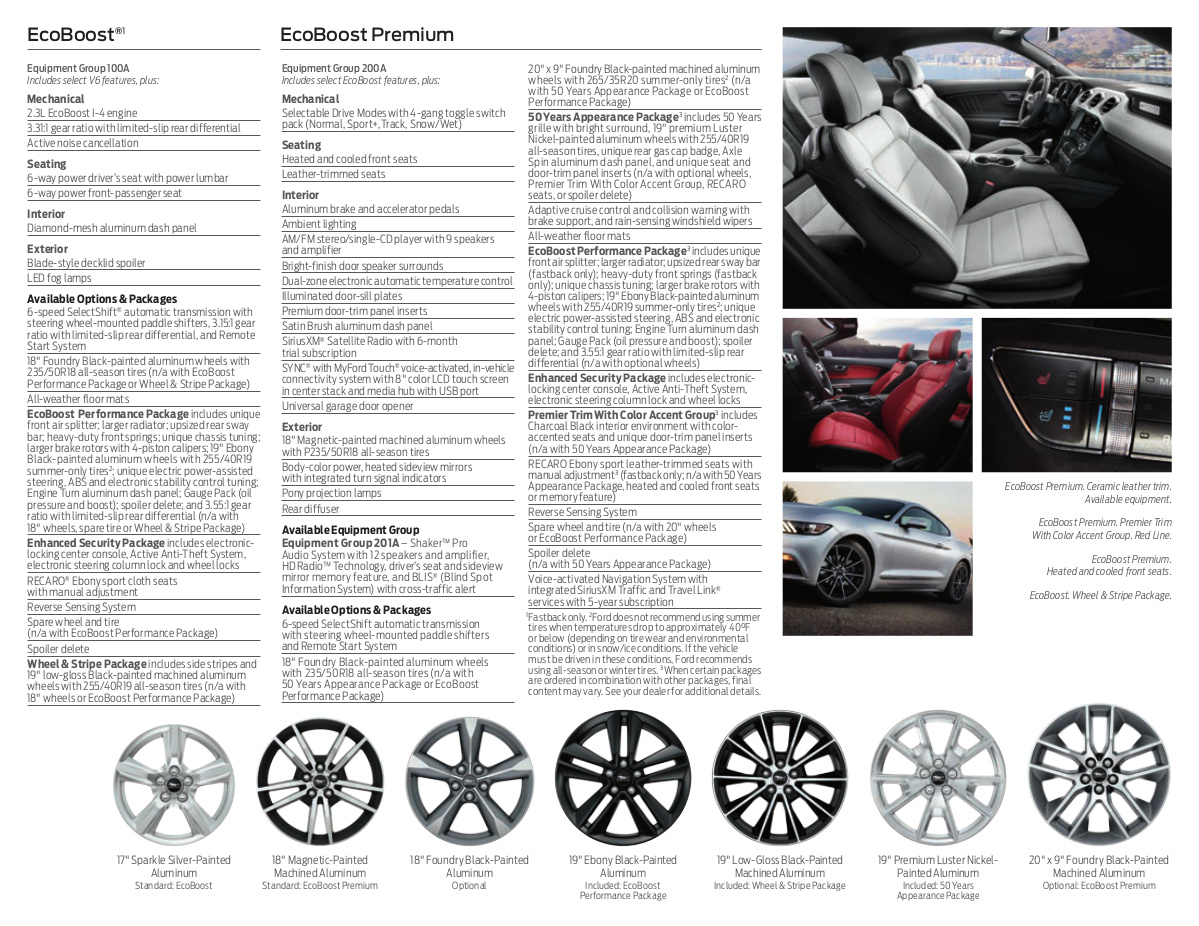 2015 EcoBoot Mustang