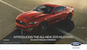 Cover - 2015 Mustang Promotional Mailer