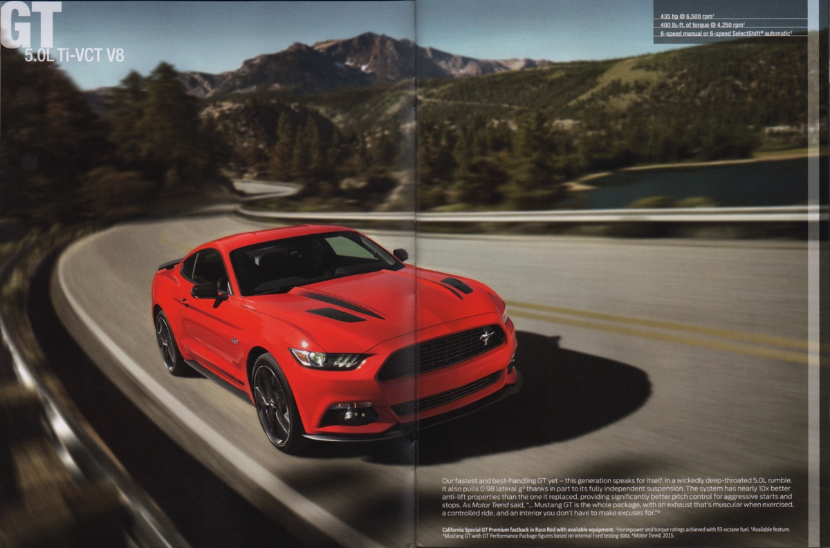 2017 Mustang GT in Race Red