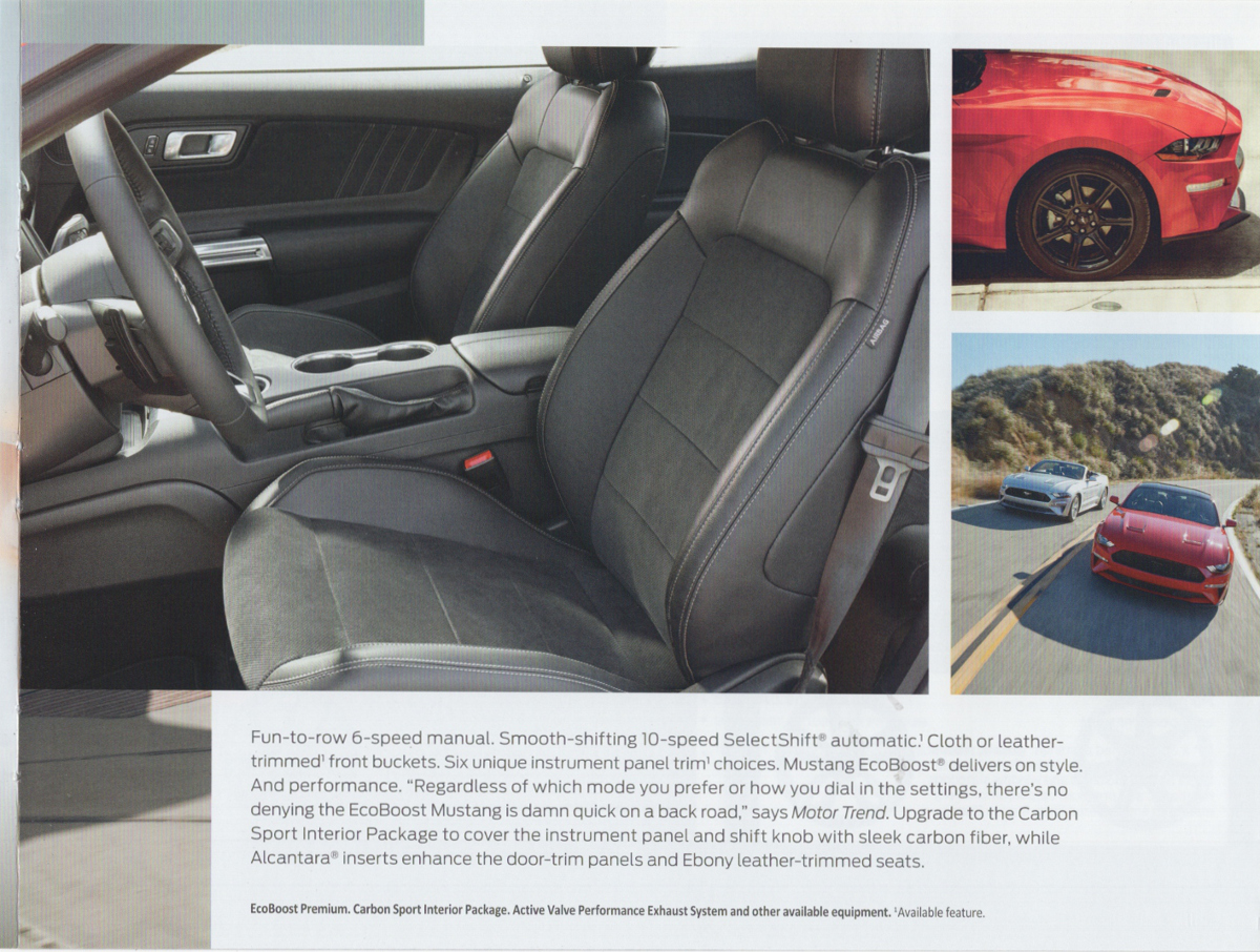 2019 EcoBoost interior