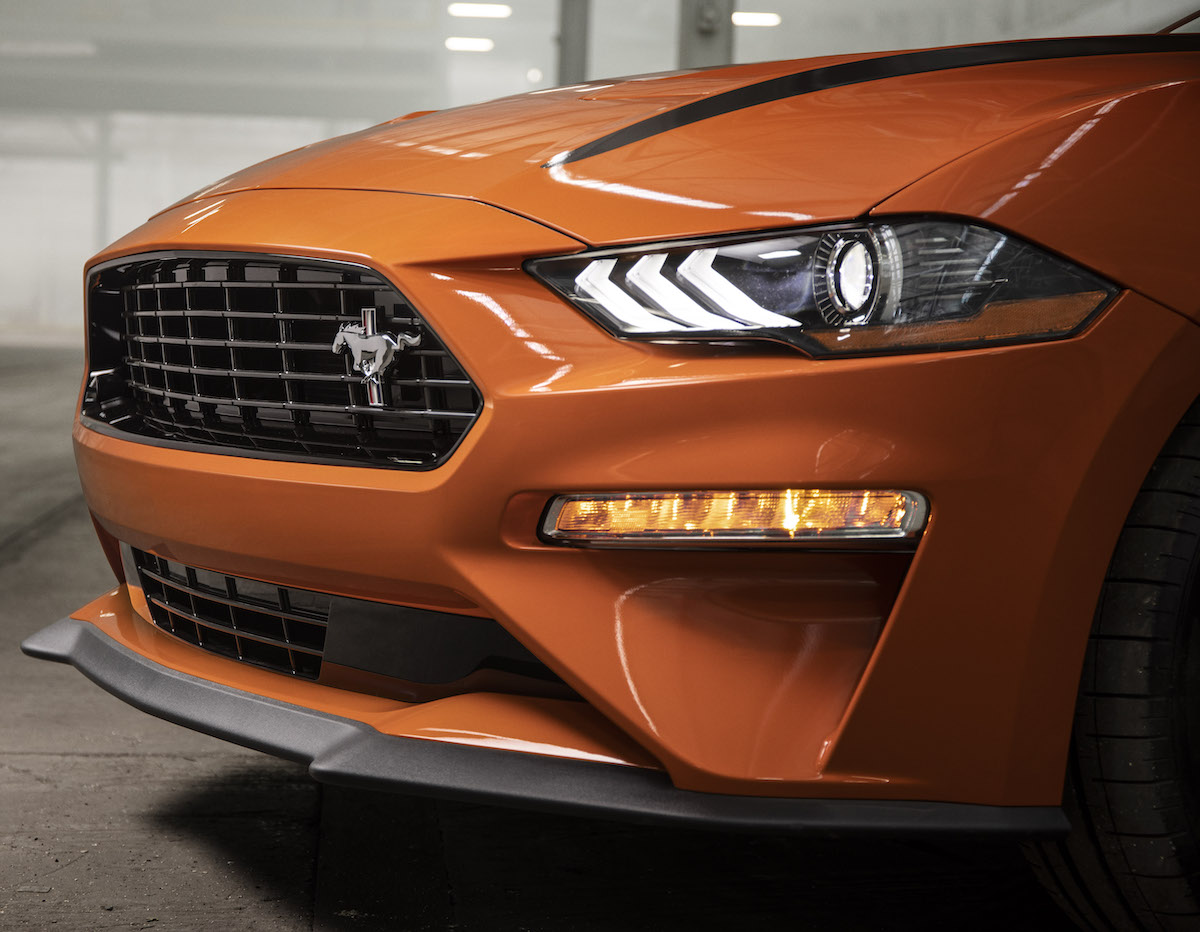 headlamps and grille