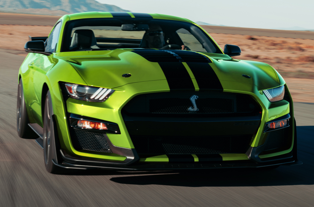 Grabber Lime 2020 Mustang Shelby GT500