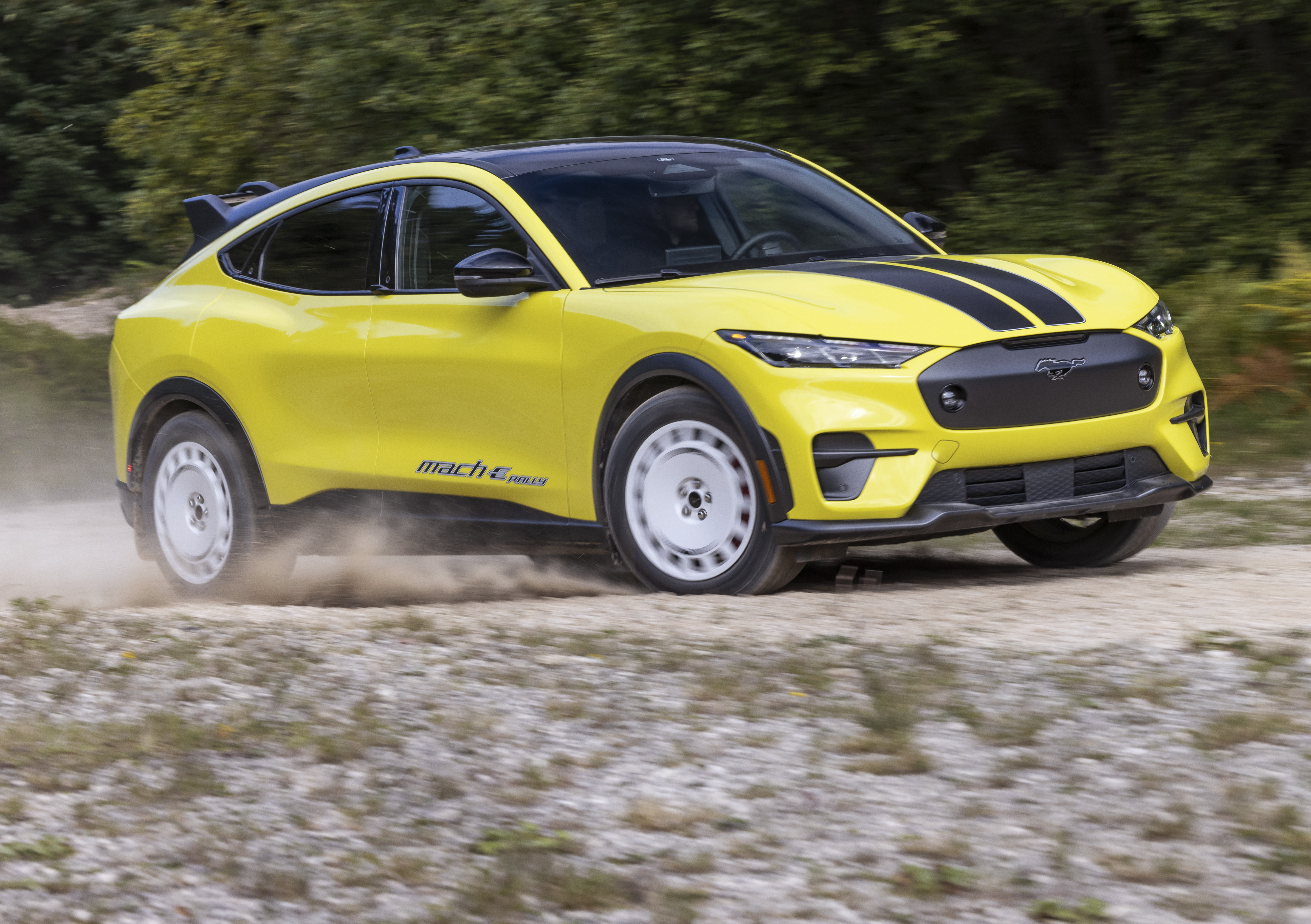 Yellow Spash 2024 Mustang Mach E